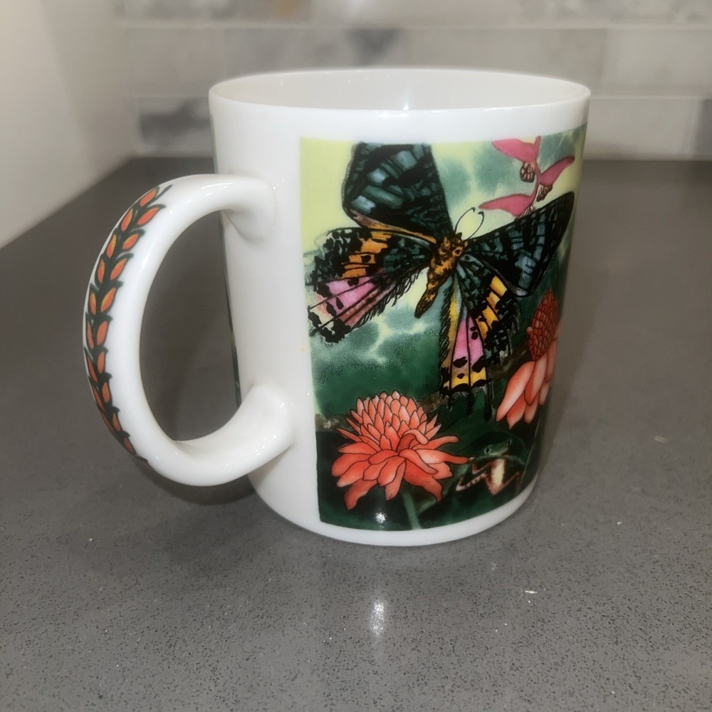OUR WORLD Teresa Starkweather for Chaleur Ceramic Coffee Mug Cup